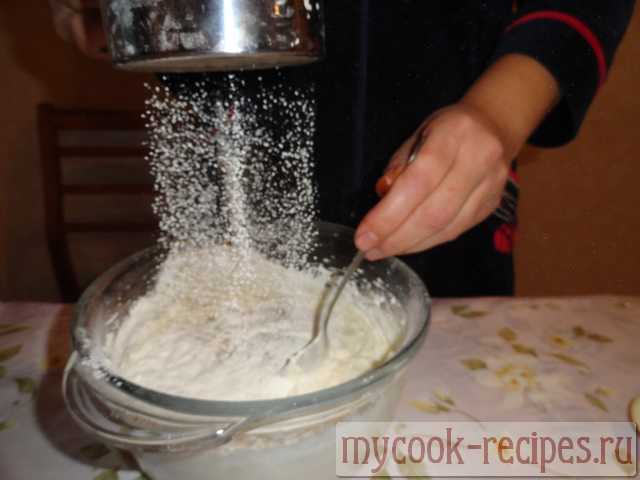 Муку лучше просеять