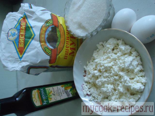 Продукты для приготовления сырников Продукты для приготовления сырников