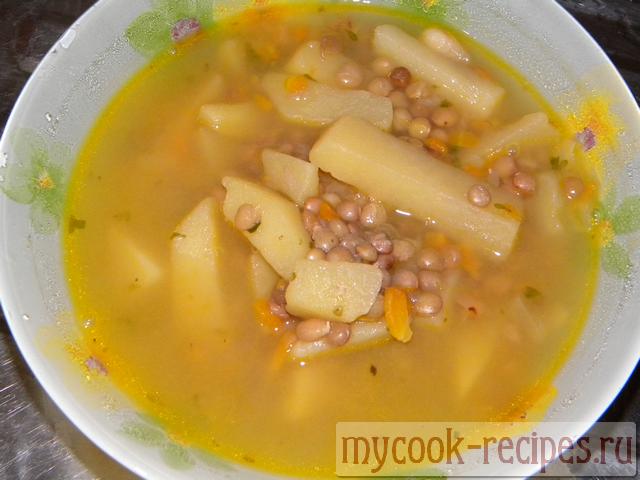 Суп из чечевицы в мультиварке